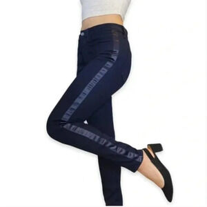 Veronica Beard Kate High Rise Tuxedo Skinny Jeans Size 24 EUC